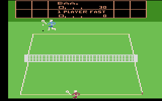 Tennis screenshot 5 for Atari 2600